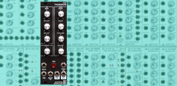 Synthetic Sound Labs ThunDrum 2140 FM-Drum Eurorack-Modul