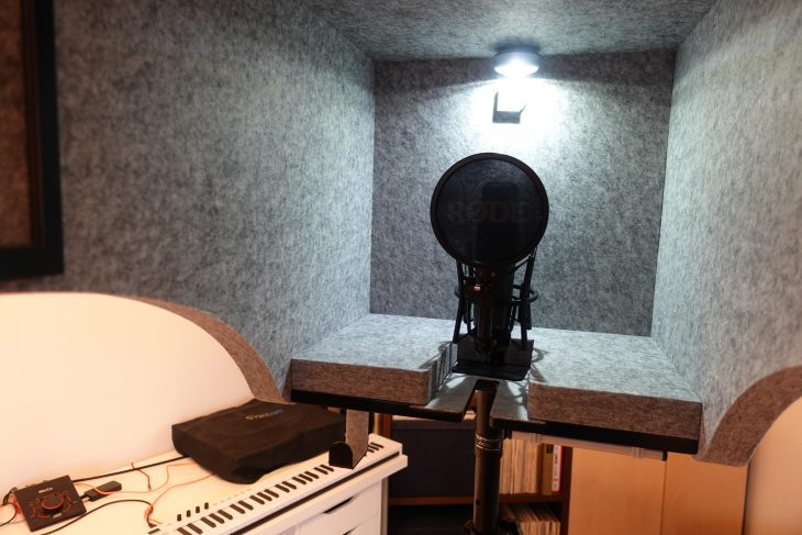 t.akustik Vocal Head Booth innen