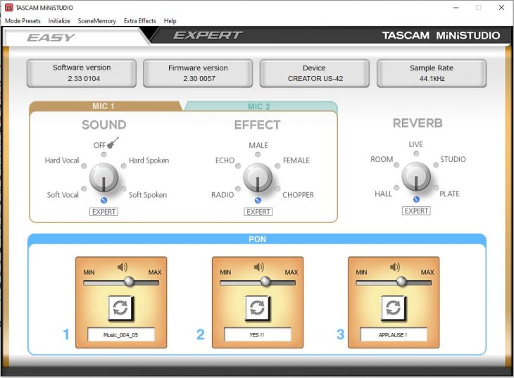 Tascam Ministudio Creator Software Easy