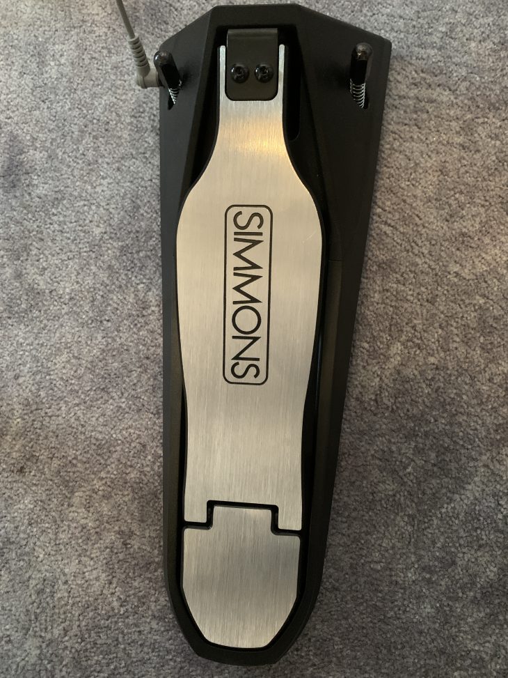 Test Simmons SD1200 HiHat Pedal Oberfläche