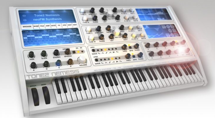 tone2 nemesis 2 synthesizer plugin