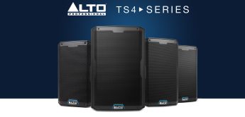 Die neuen Alto Professional TS4 Aktivlautsprecher