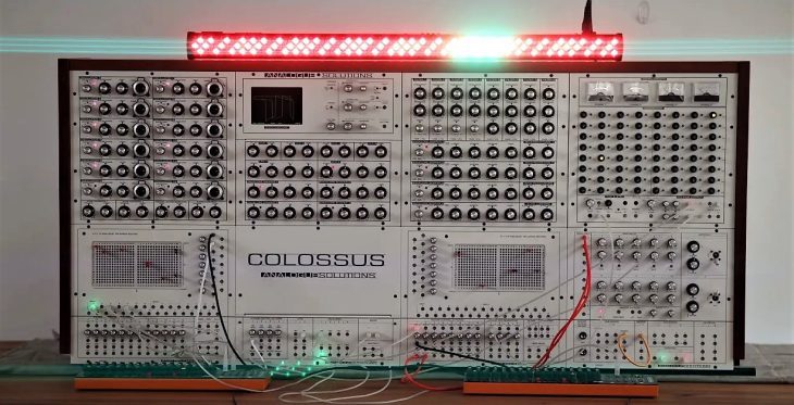 analogue solutions colossus slim modular synthesizer
