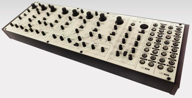 behringer 2-xm semi-modular synthesizer slant