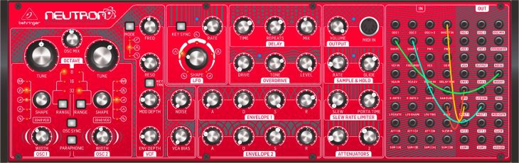 Behringer Neutron Patches - Counter Intuitive Drone