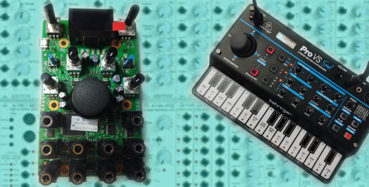 behringer pro vs modul eurorack synthesizer