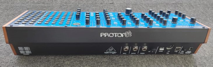 behringer proton semi-modular synthesizer rear