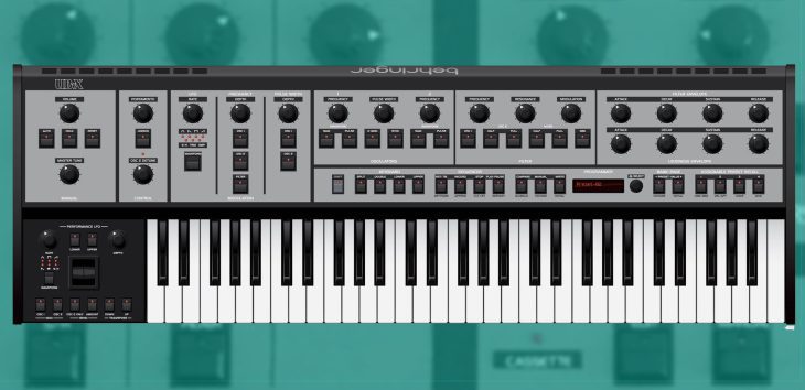 behringer ub-x polyphon synthesizer