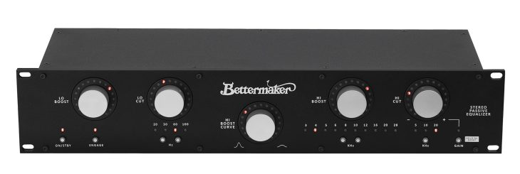 Bettermaker Stereo Passive Equalizer Test