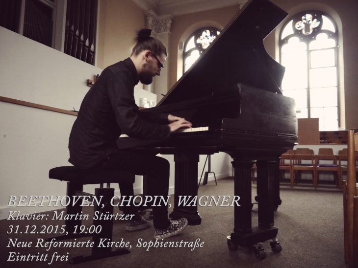 Martin Stürtzer Klavierkonzert, 31.12.2015 Neue reformierte Kirche Sophienstraße