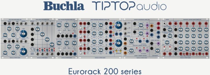 Buchla Tiptop Audio Module Eurorack 200 Series Herstellerbild von der Webseite