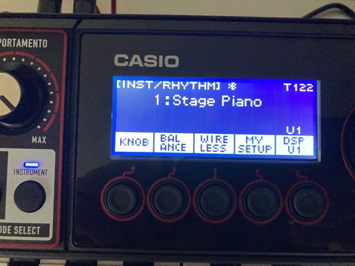 Casio CT-S1000V Startseite