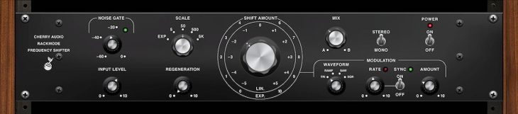 cherry audio rackmode signal processors plugins frequency shifter