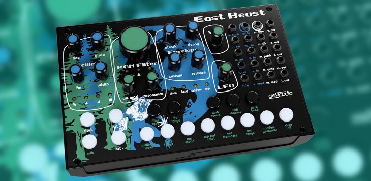 cre8audio east beast synthesizer