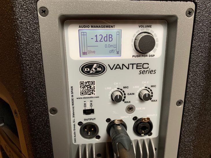 Test: DAS Audio VANTEC-15A Aktivlautsprecher