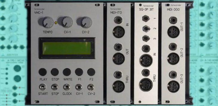 fanwander vmc-system eurorack MIDI module
