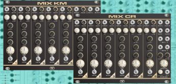 Superbooth 22: Feedback Modules MIX CR & MIX KM, Eurorack-Mixer
