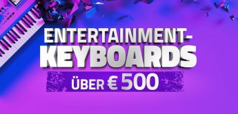 Marktübersicht: Entertainer-Keyboards über 500,- Euro