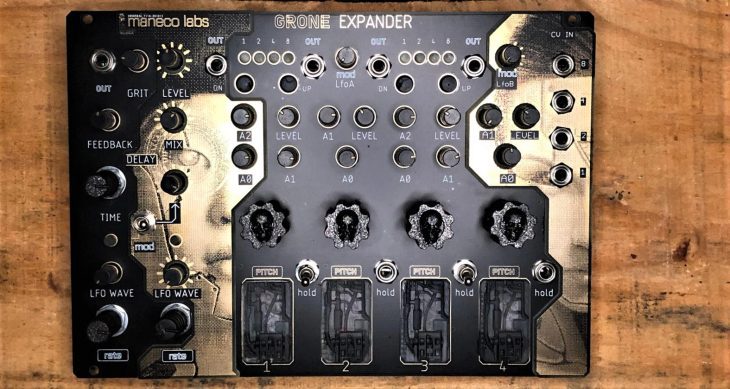 maneco labs grone expander eurorack drone synthesizer