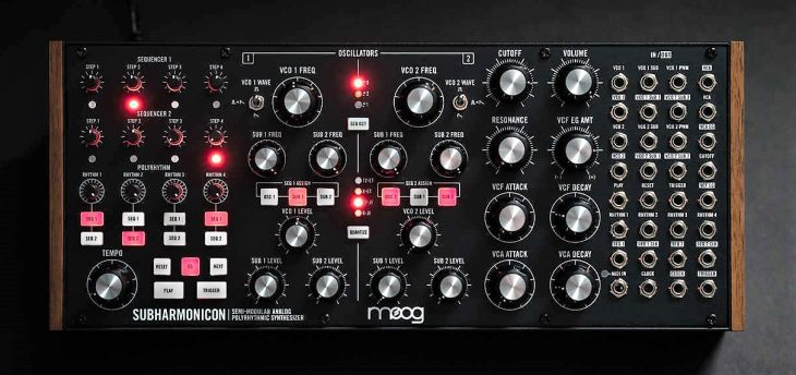 moog subharmonicon 1.1 update semi-modular synthesizer