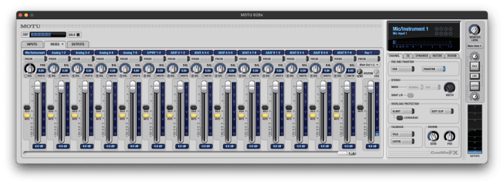 motu-828x-hybrid-audio-interface-mixes
