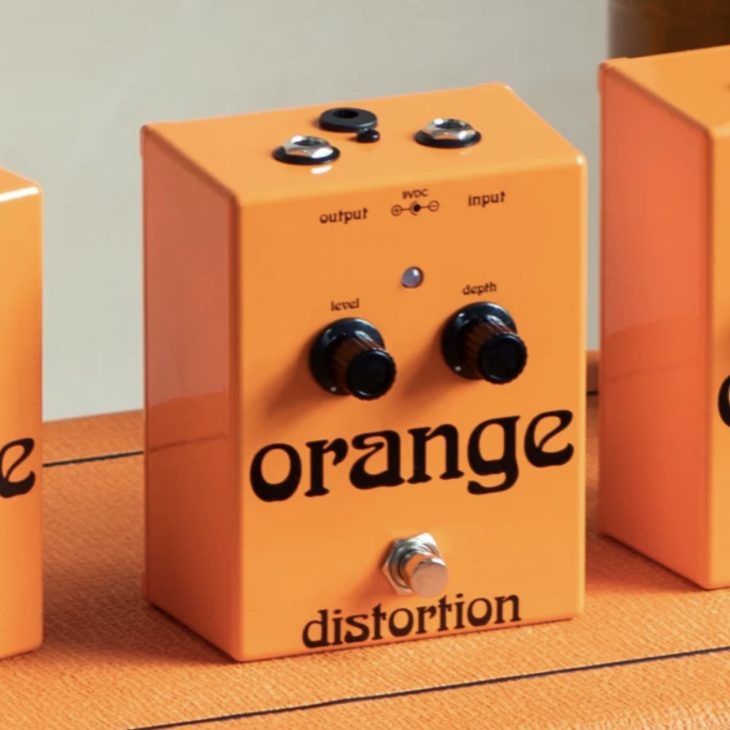 Orange Gitarren Effektpedale Distortion