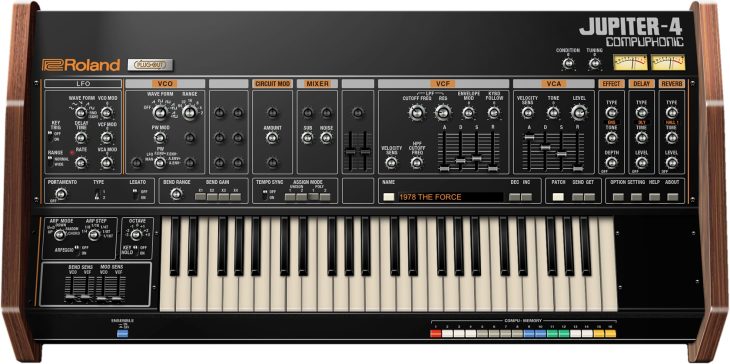 roland jupiter-4 software synthesizer 2