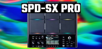 Roland SPD-SX PRO, neues Sampling und E-Drum Pad