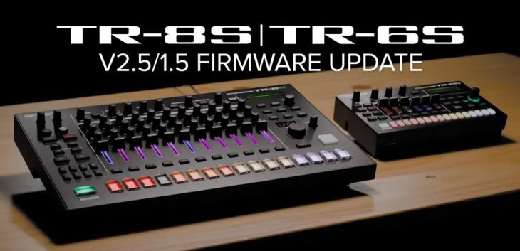 roland tr8s tr6s rhythm composer update