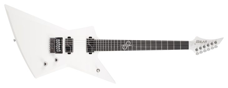 Solar Guitars E1.6Vinter Perl White Matte Test