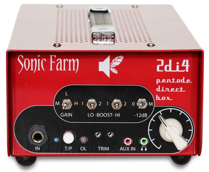 Sonic Farm 2Di4 MkII, Röhren DI-Box test