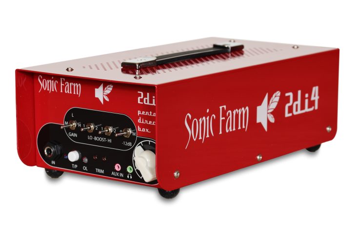 Sonic Farm 2Di4 MkII, Röhren DI-Box test
