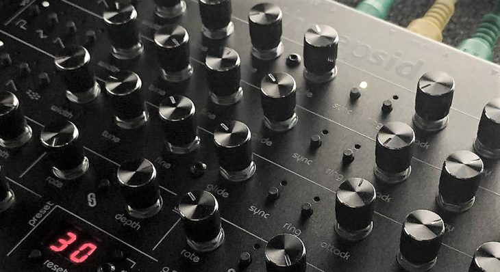 Twisted Electrons TherapSID MKIII Synthesizer top