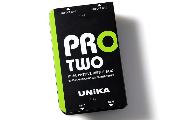 Test: UNiKA PRO-TWO, PRO-148, PRO-USB, DI-Box