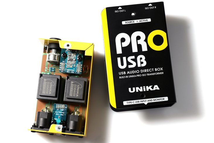 Test: UNiKA PRO-TWO, PRO-148, PRO-USB, DI-Box
