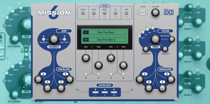 uvi mission 6 synthesizer plugin alesis andromeda a6