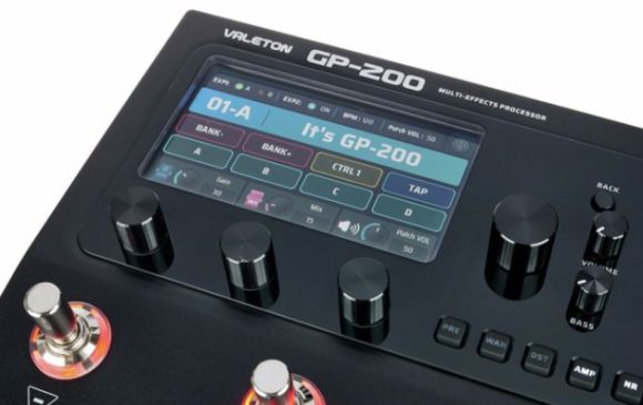 Valeton GP-200, Display