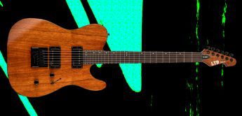 Test: ESP LTD TE-1000ET Koa Natural Gloss, E-Gitarre