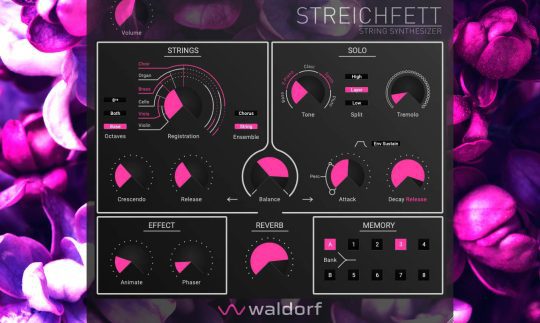 Test: Waldorf Streichfett String-Synthesizer Plug-in