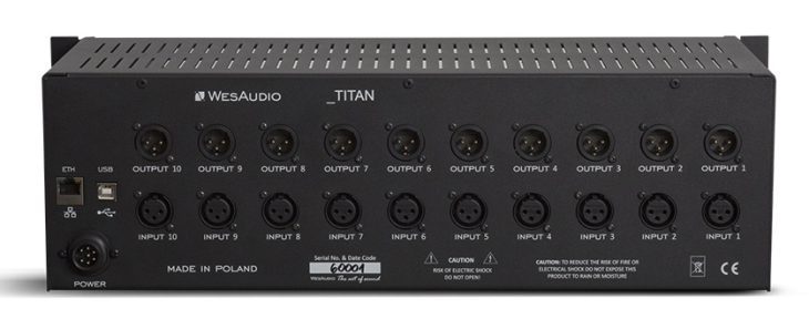 WES Audio Titan plus Titan Test