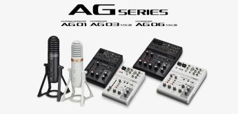 Yamaha AG01, AG03 MK2, AG06 MK2, YCM01, Mischpulte und Mikrofone
