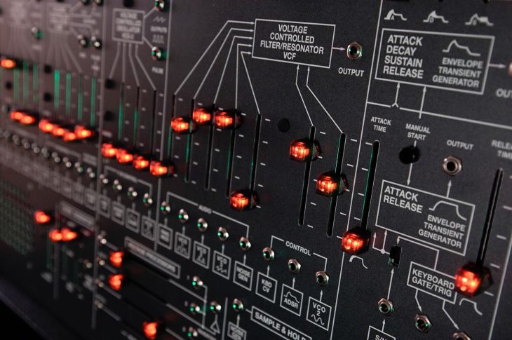 antonus 2600 semi modular synthesizer fader