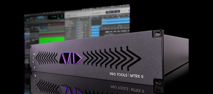 avid pro tools mtrx II audio interface