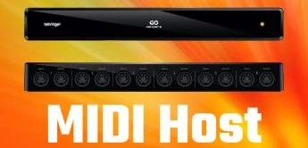 Behringer GO MIDI Host, USB-C MIDI-DIN-Interfaces