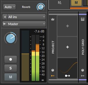 BItwig 5 - mixer modulation