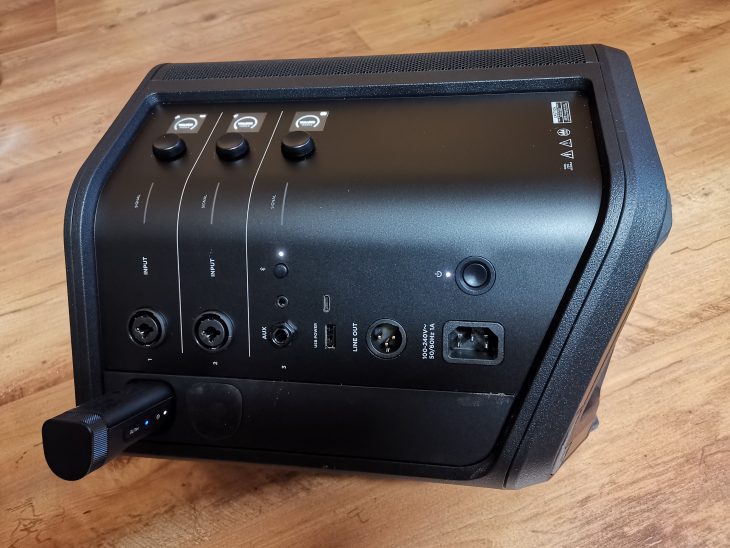 Bose S1 Pro Plus Lautsprecher von hinten