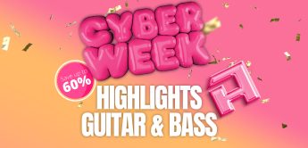 Cyber Week Deals 2023: Die besten Angebote für Gitarre & Bass