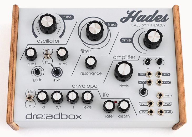 dreadbox hades synthesizer version 1 top