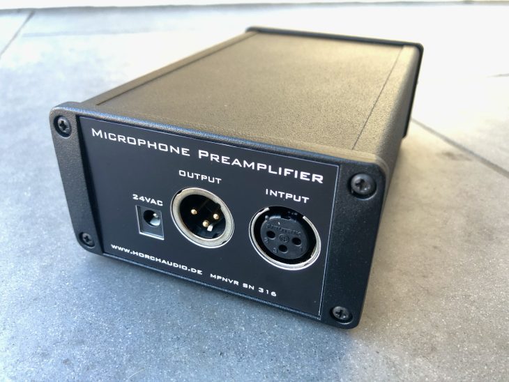 Horch MP NVR Mic Preamp Test