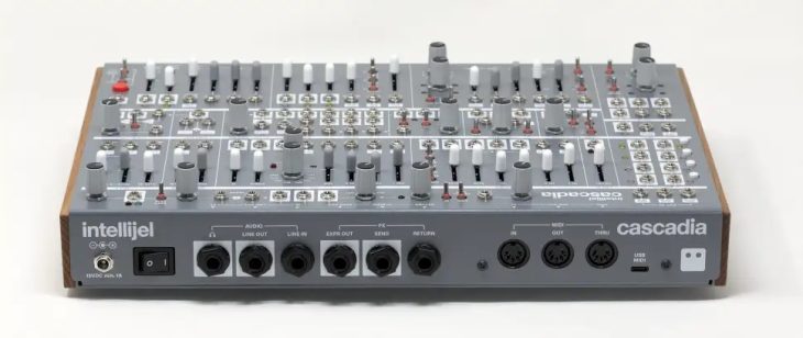 intellijel cascadia semi modular synthesizer rear